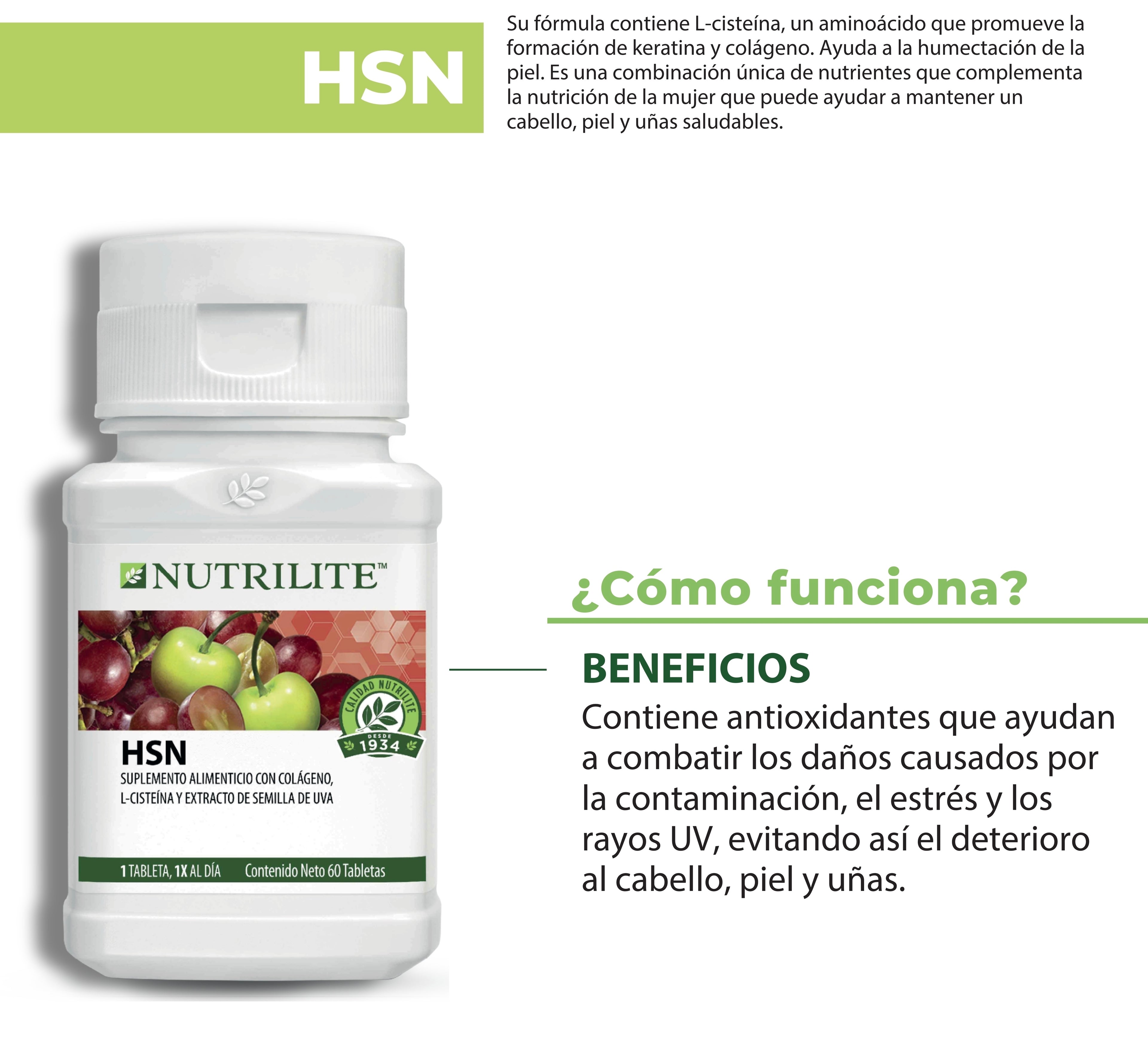 HSN colágeno